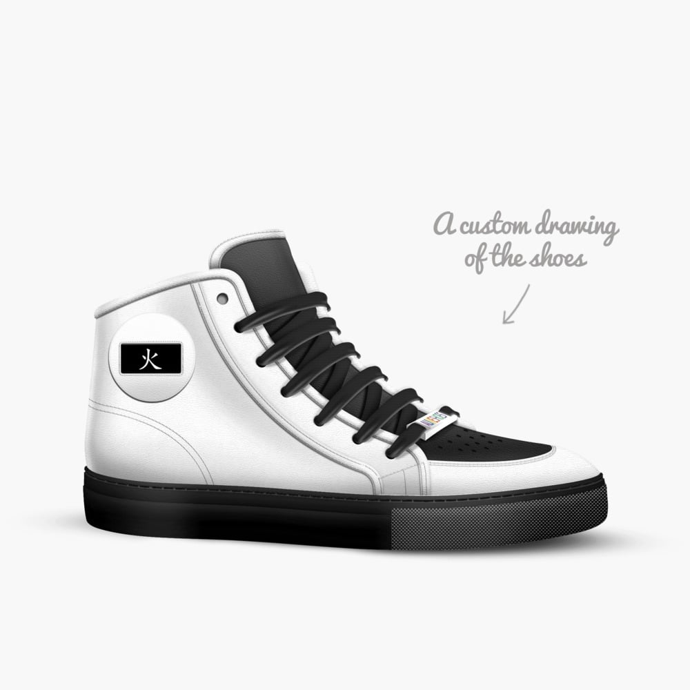 BLANĶO X limited edition shoe BLANĶO X artisan made in Italy shoes by ķ ķ