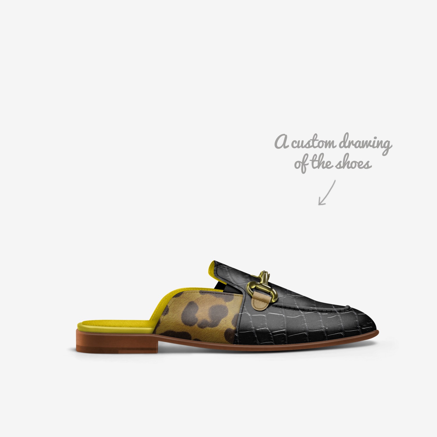 Kritical custom shoes Kritical custom made in Italy shoes by K Rob | Sketch view