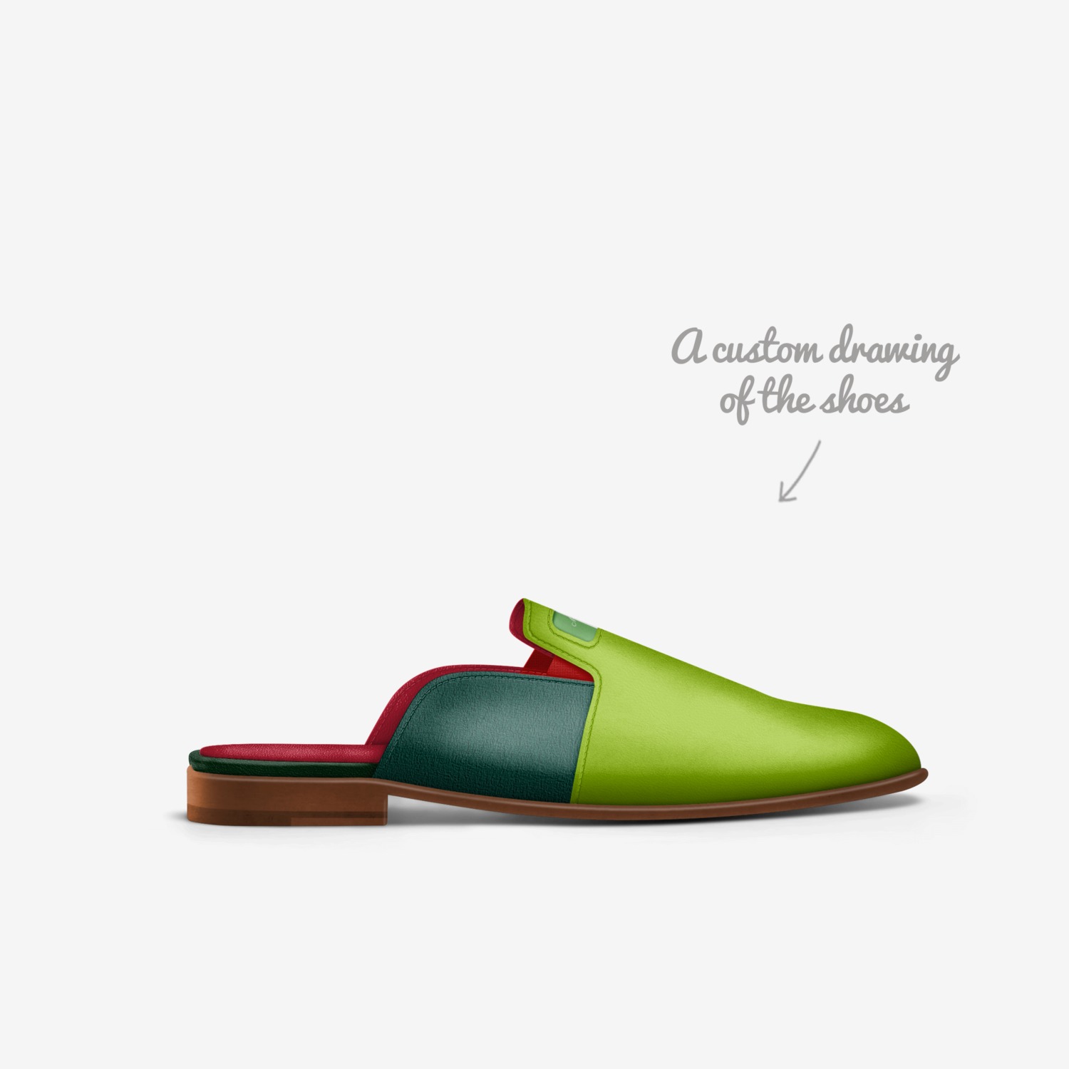 Ms. Willa  custom made in Italy shoes by The Diva Lyn Hicks | Sketch view
