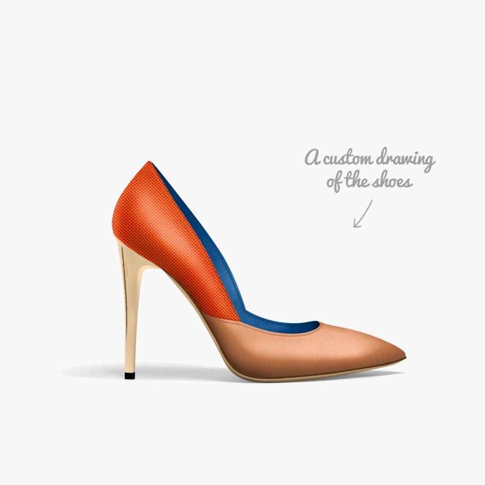 Leidi Luly limited edition shoe Leidi Luly artisan made in Italy shoes by Yanim Silvia