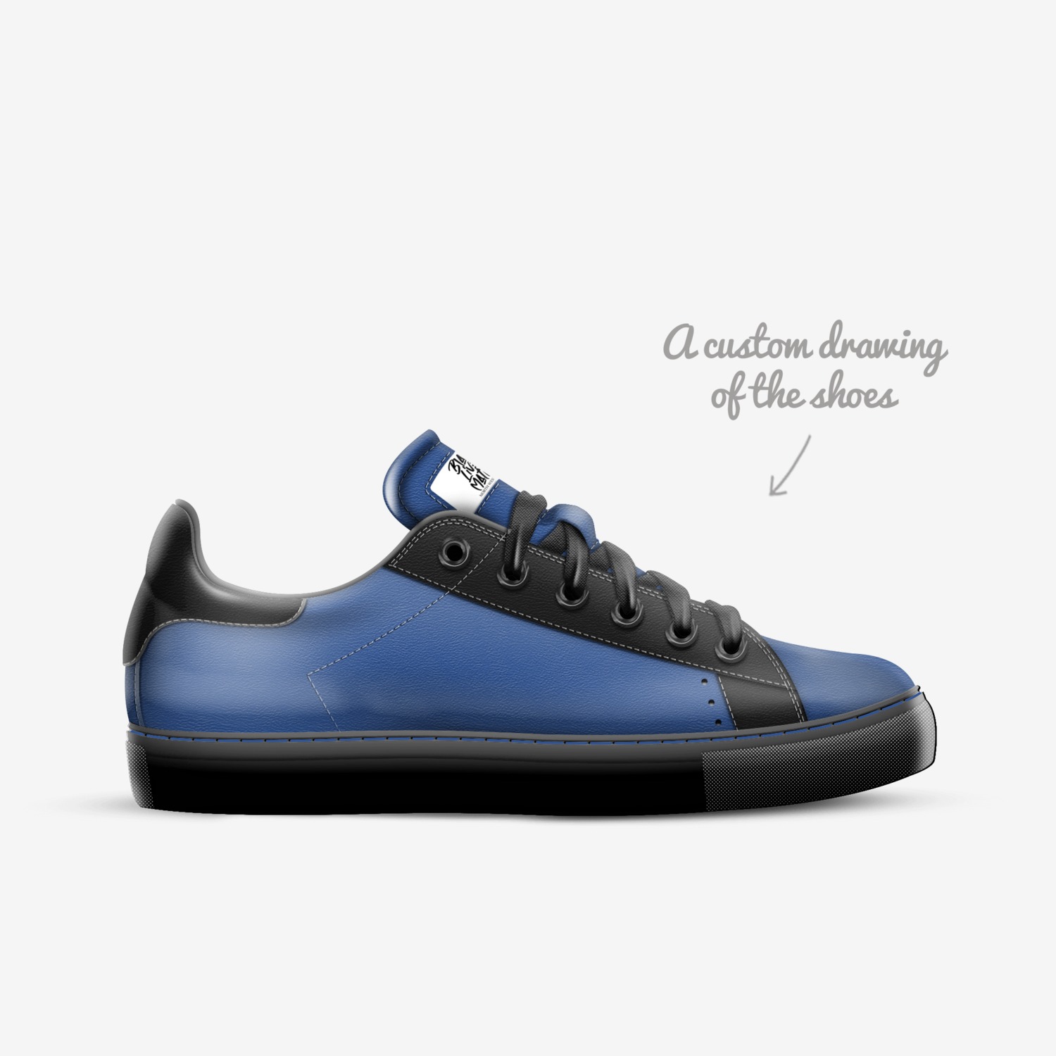 North West Corner custom made in Italy shoes by Ansar Muhammad | Sketch view