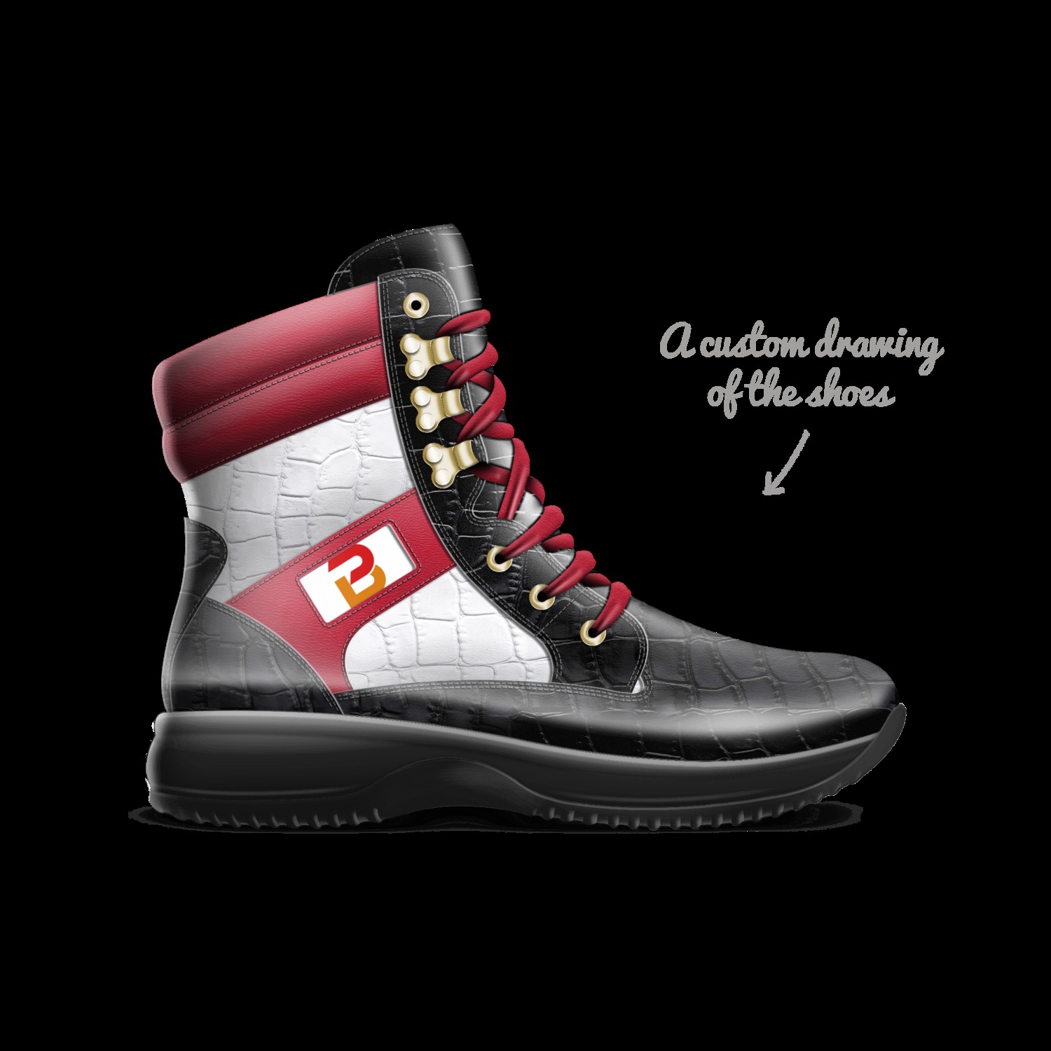 DOK BOGANS | A Custom Shoe concept by Deon Bogan