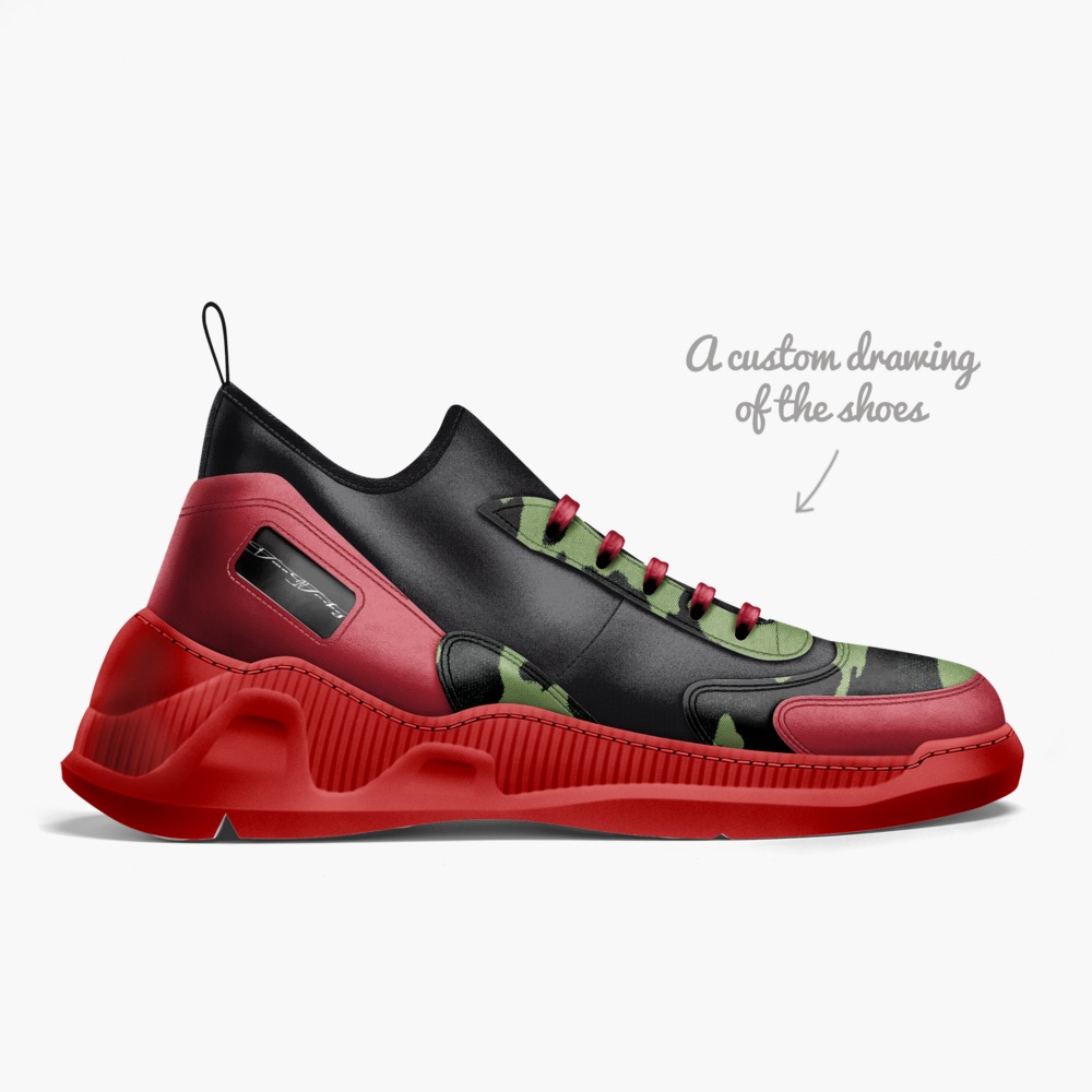 RBG'4s limited edition shoe RBG'4s artisan made in Italy shoes by Carl Gayton