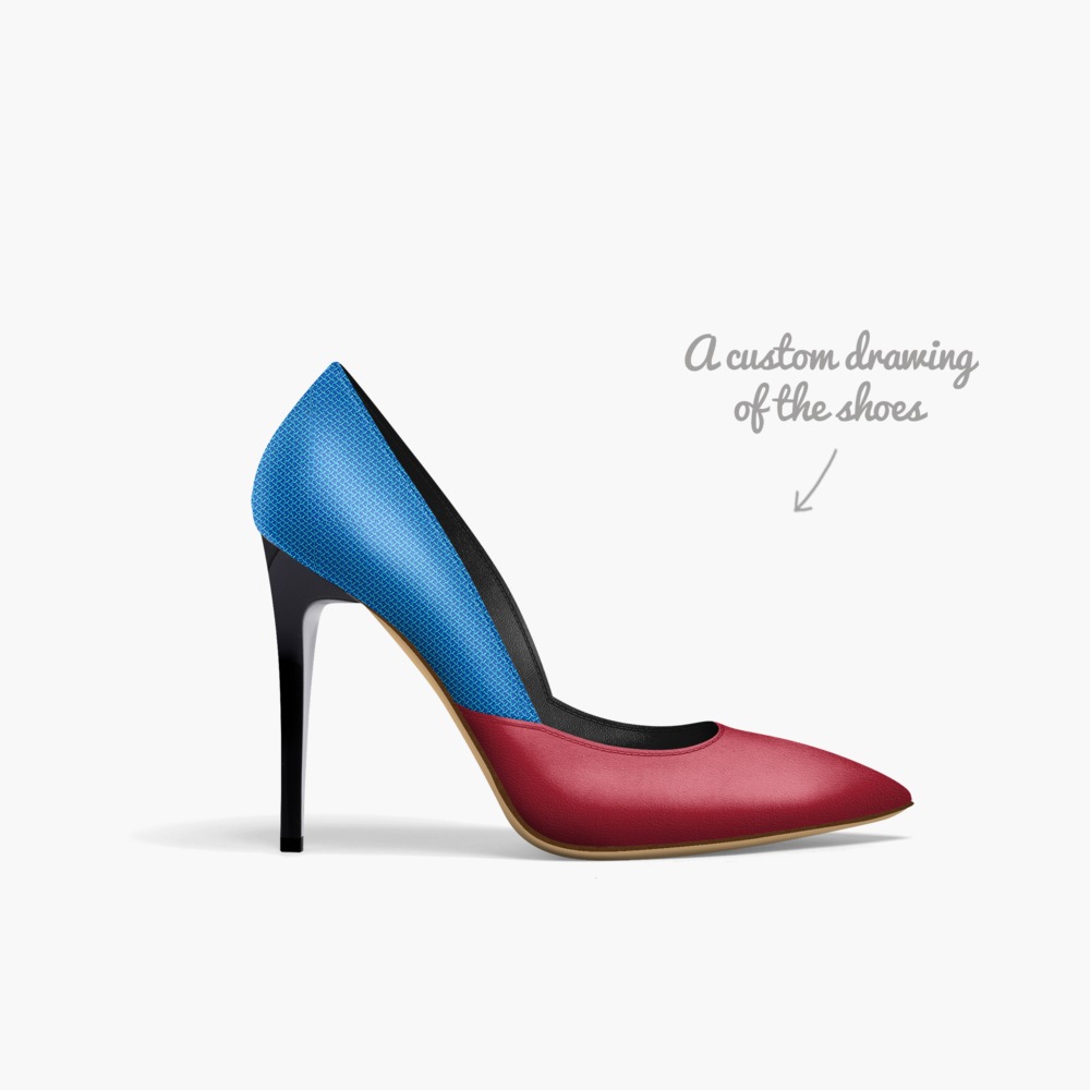 The Diana limited edition shoe The Diana artisan made in Italy shoes by Vasiliki Papadopoulos