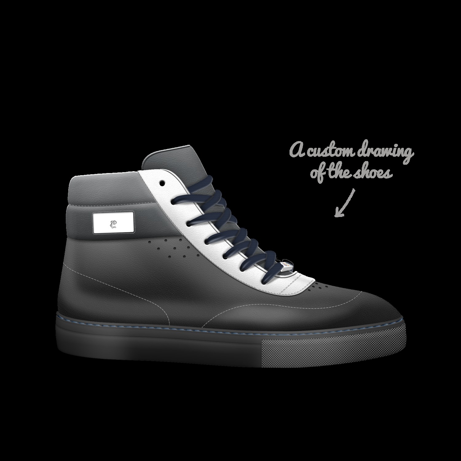 JD A Custom Shoe concept by Jay Dick Sucker