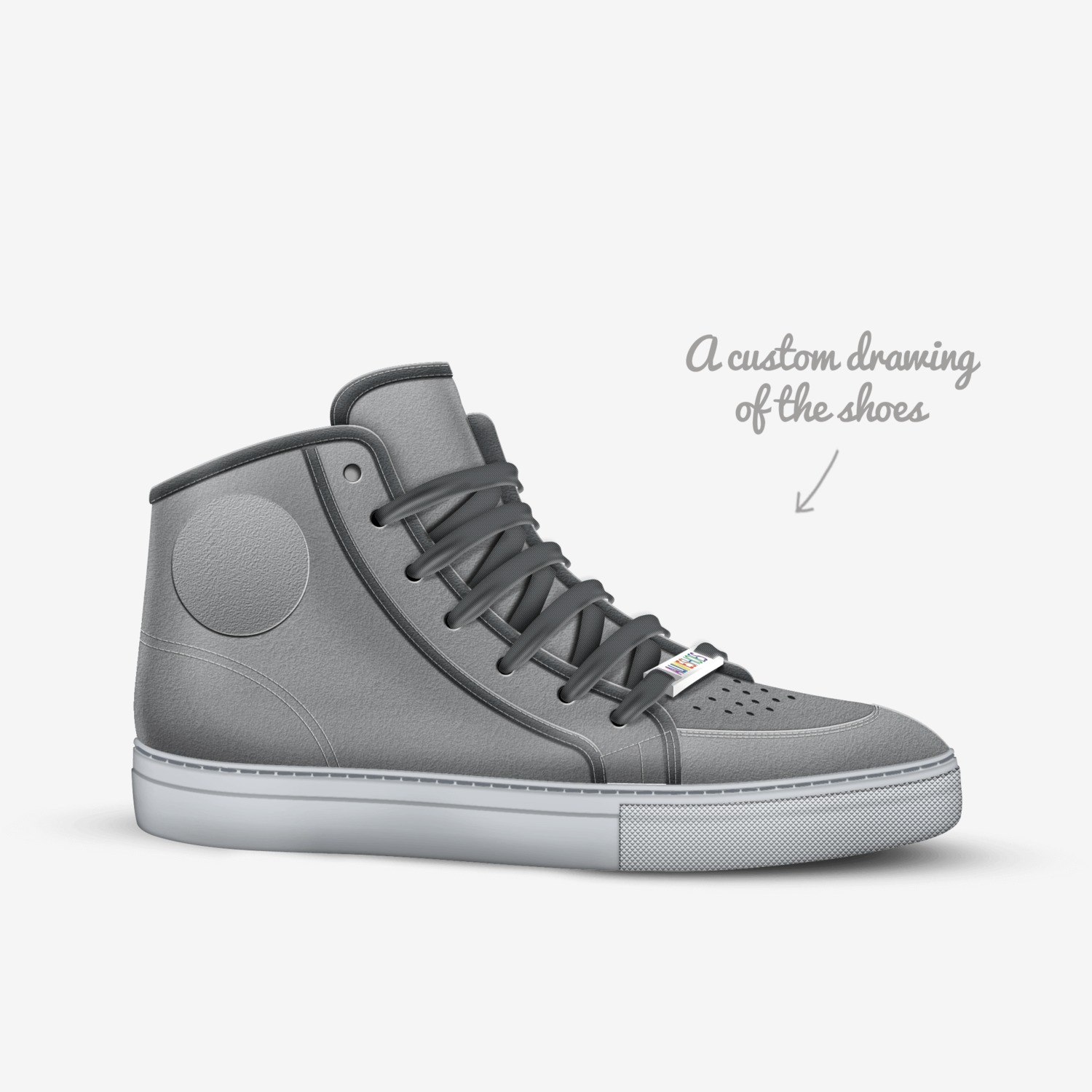 Malibuz  custom made in Italy shoes by Luca Gualco | Sketch view