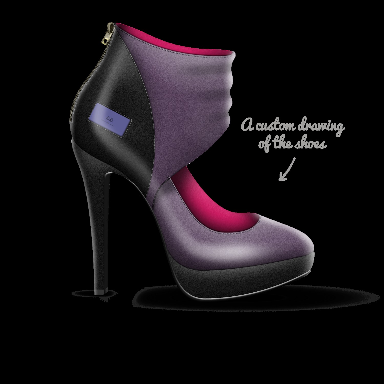 RiRi | A Custom Shoe concept by Traiisa Alston