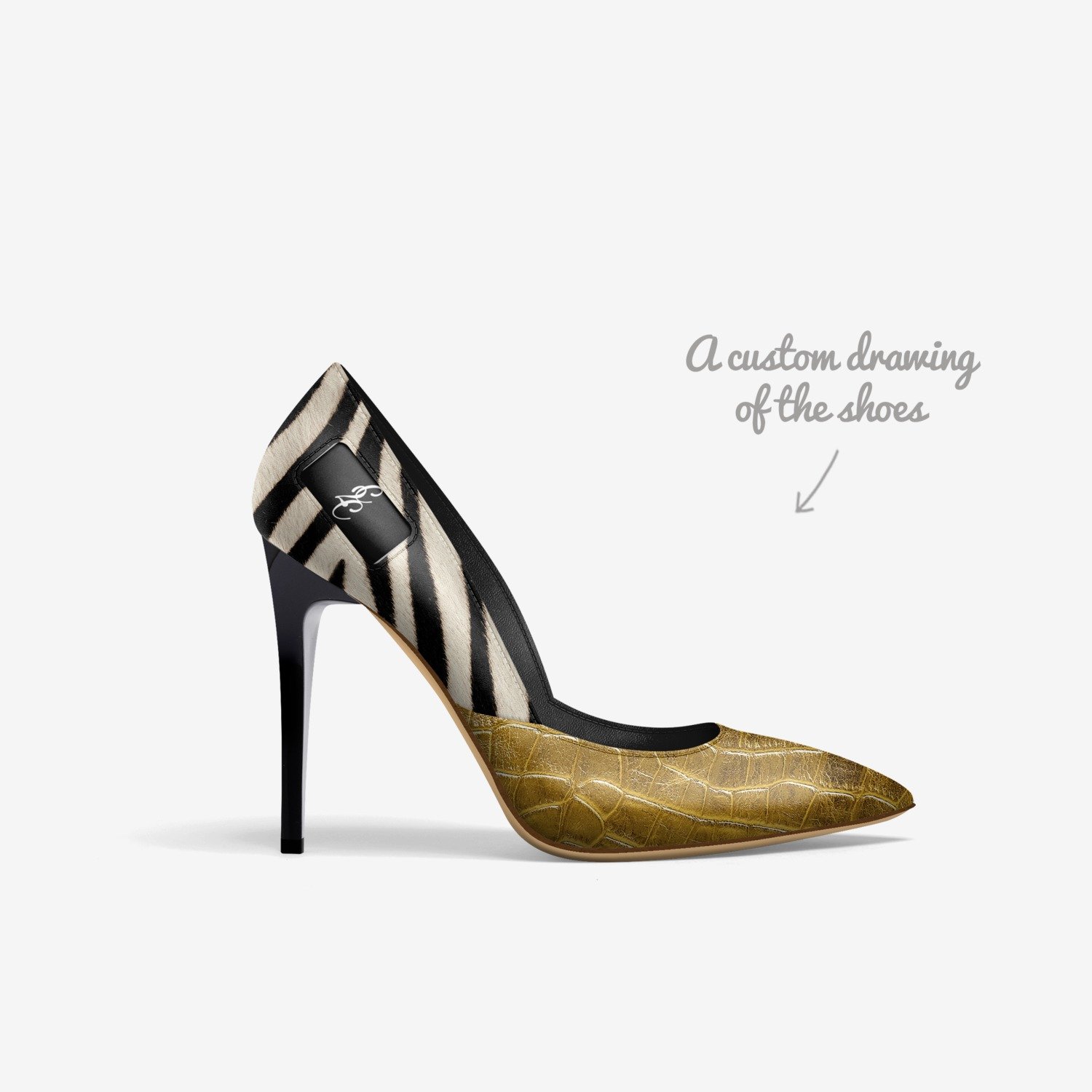 Chyn-Hylla custom made in Italy shoes by Chyn² Chylla | Sketch view