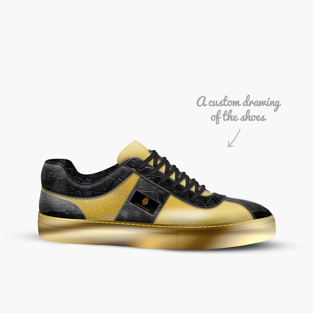 CHRIŌUTURE limited edition shoe CHRIŌUTURE artisan made in Italy shoes by Hakeem Collins