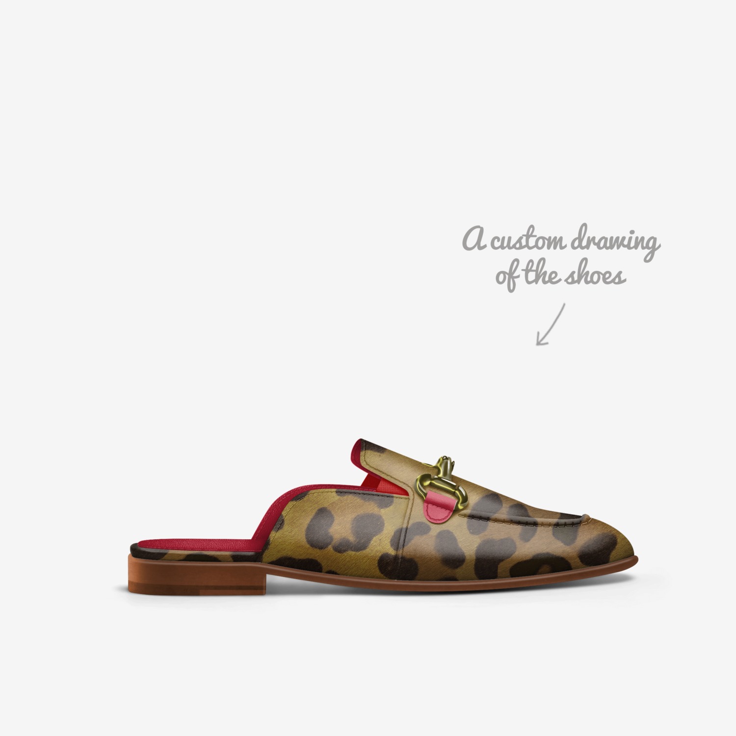 TO'J Connected custom made in Italy shoes by Berch Harris | Sketch view