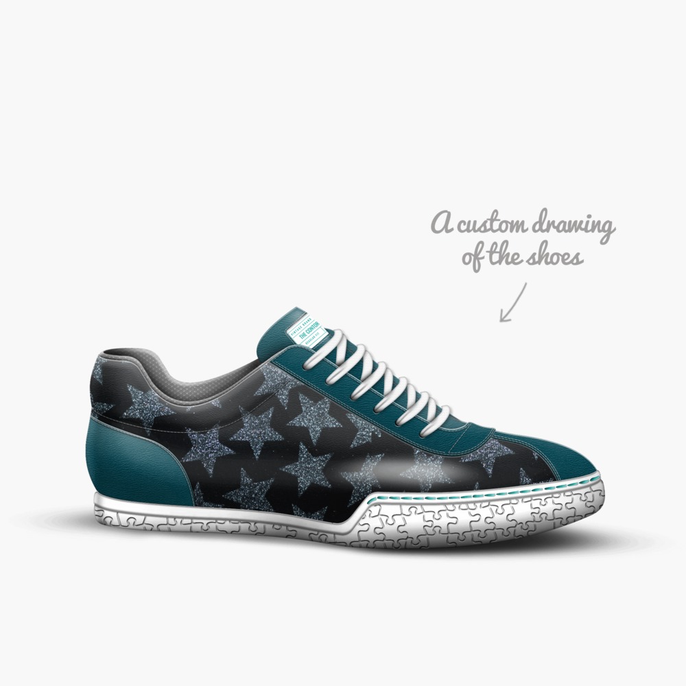 The Contortionist limited edition shoe The Contortionist artisan made in Italy shoes by Reyie Delgado