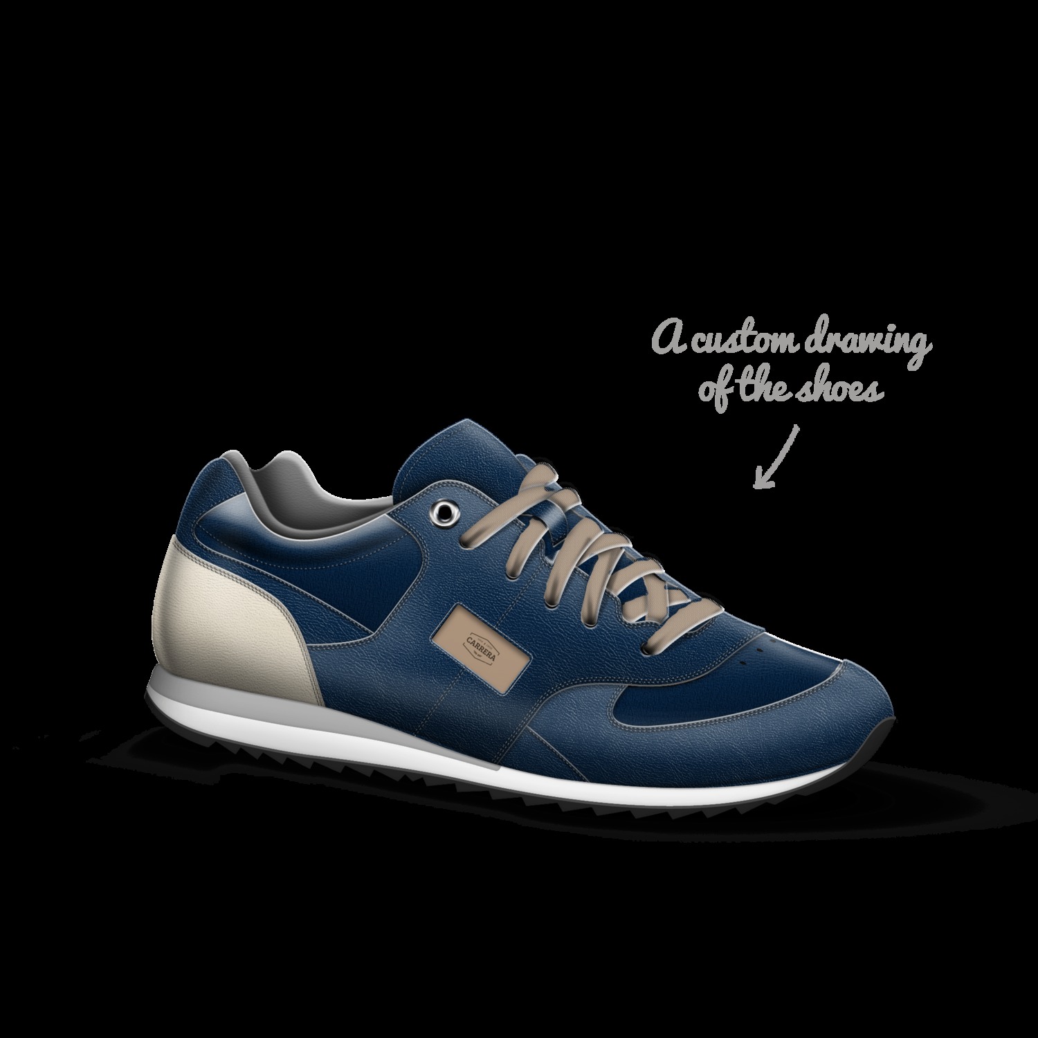 CARRERA A Custom Shoe concept by Gerardo Carrera