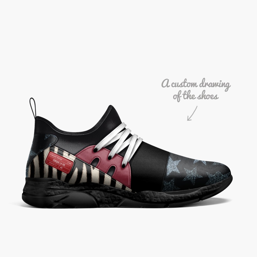 The Sideshow Freak limited edition shoe The Sideshow Freak artisan made in Italy shoes by Reyie Delgado
