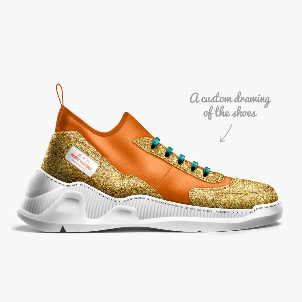 HENNY MARTINS limited edition shoe HENNY MARTINS artisan made in Italy shoes by Ronnie Martin