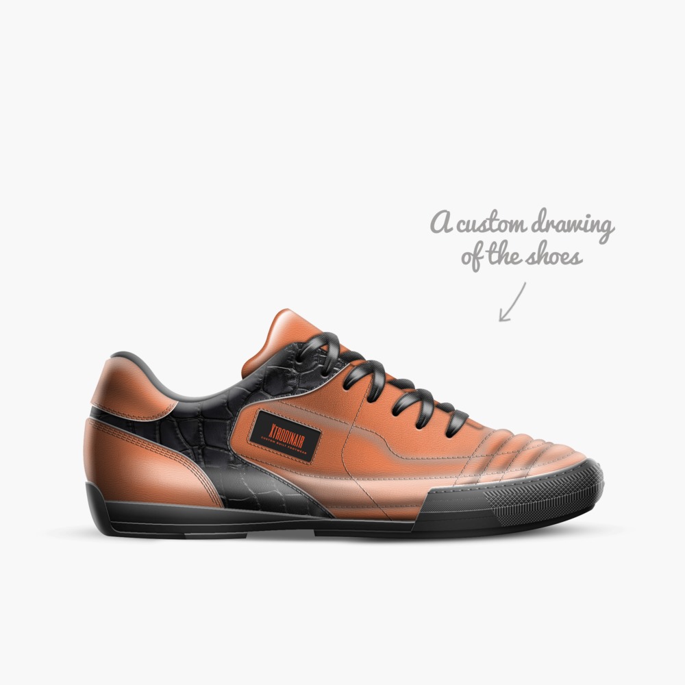 Xtrodinair limited edition shoe Xtrodinair artisan made in Italy shoes by Gabriel Hill