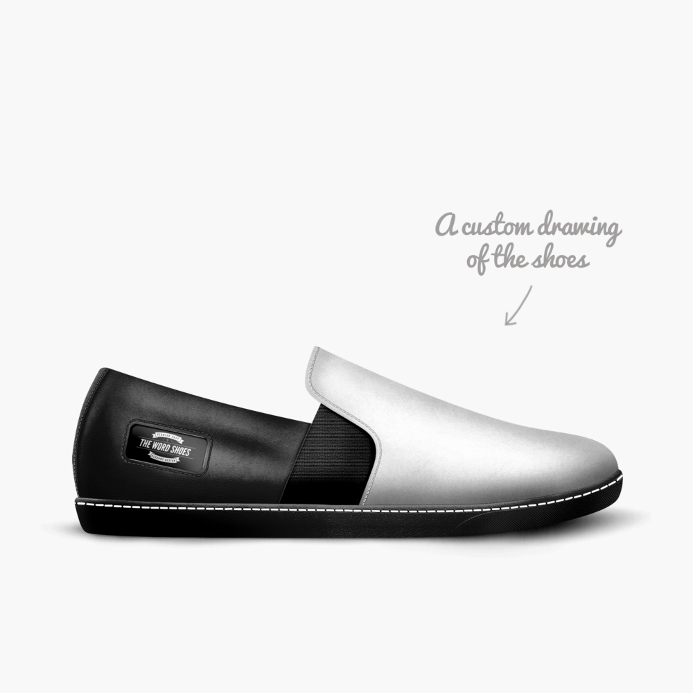 The Word Shoes limited edition shoe The Word Shoes artisan made in Italy shoes by Phillip Leary II