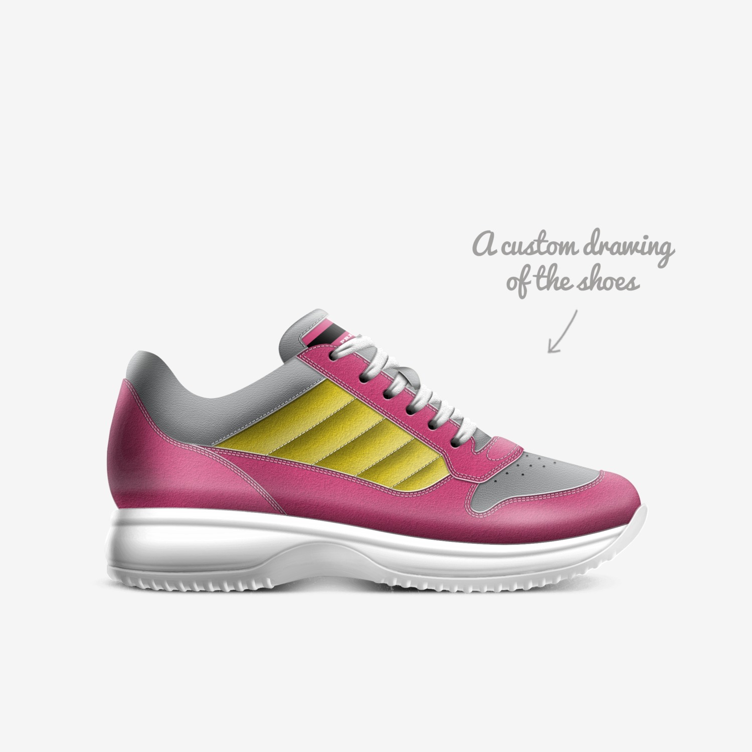 Carbela custom made in Italy shoes by David Robles | Sketch view