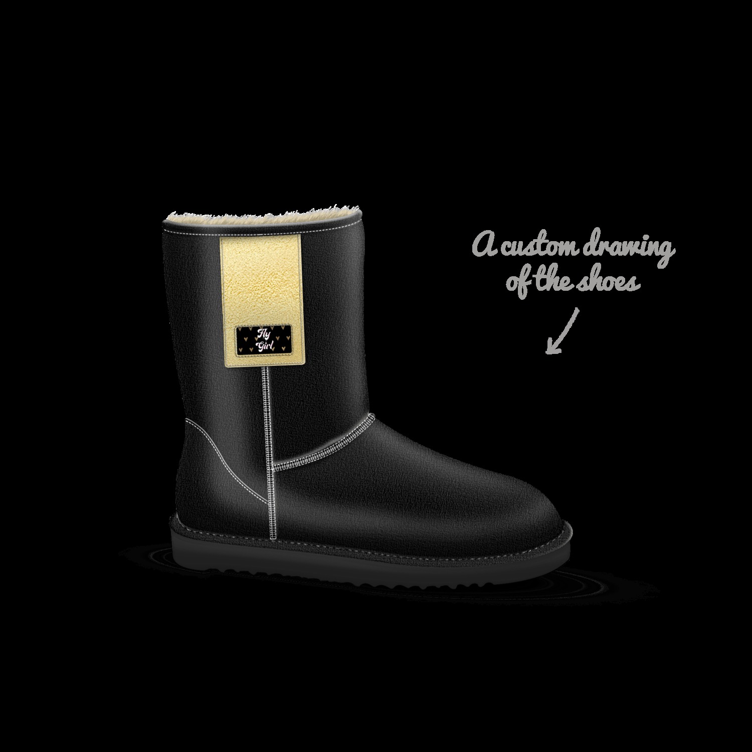 Fly Girl Boots A Custom Shoe concept by Jojuan Carroll