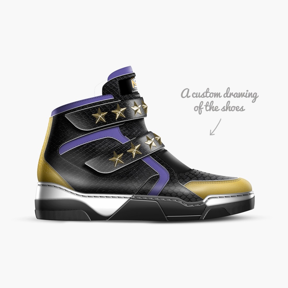 Mamba Mentality limited edition shoe Mamba Mentality artisan made in Italy shoes by Brian Washington