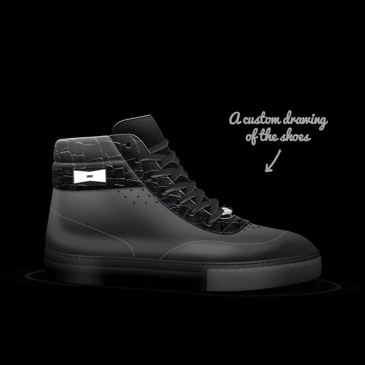 UDZ | A Custom Shoe concept by Henry Kelly