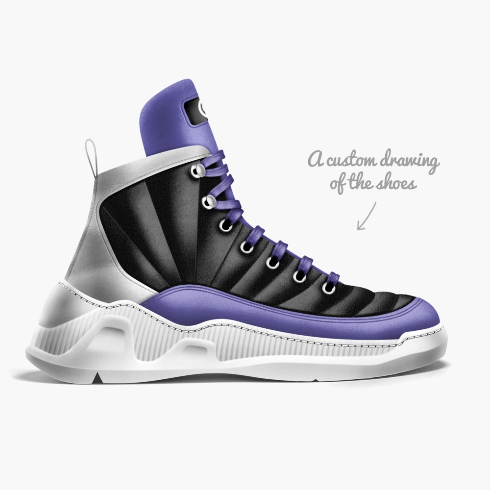 Galick Phenoms limited edition shoe Galick Phenoms artisan made in Italy shoes by Jesse Davis