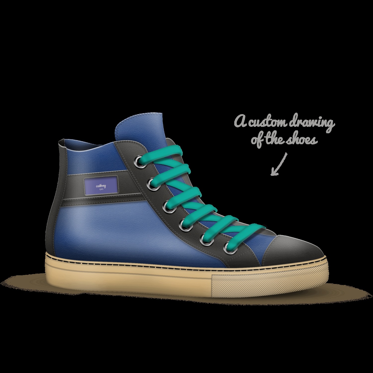 catboy A Custom Shoe concept by Mackenzie Phillips