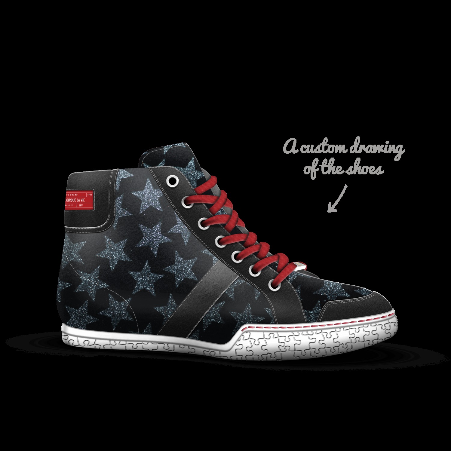 The Circus Freak A Custom Shoe concept by Monsters And Maniacs