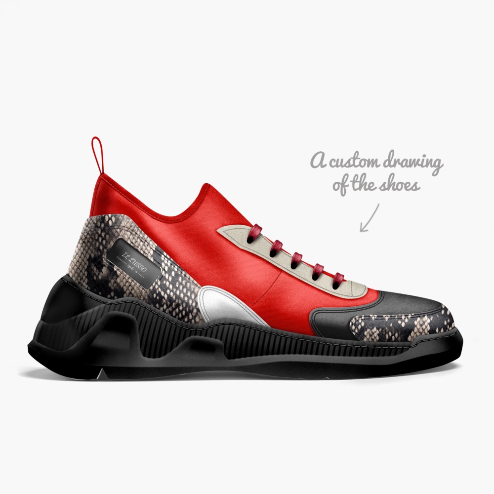 IL LUSSO limited edition shoe IL LUSSO artisan made in Italy shoes by Designer Zey