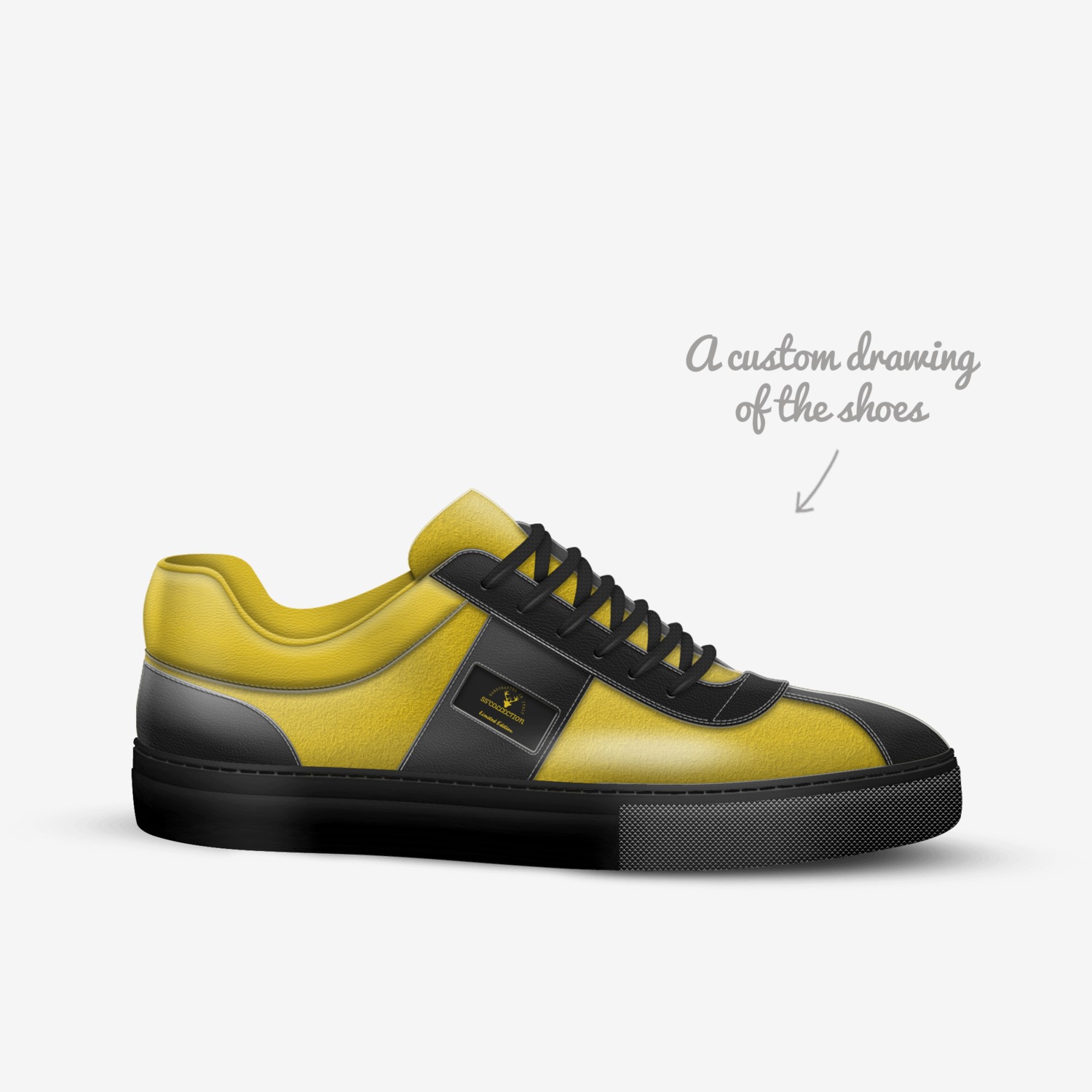SS'COLLECTION  custom made in Italy shoes by Shirville Jarvis | Sketch view