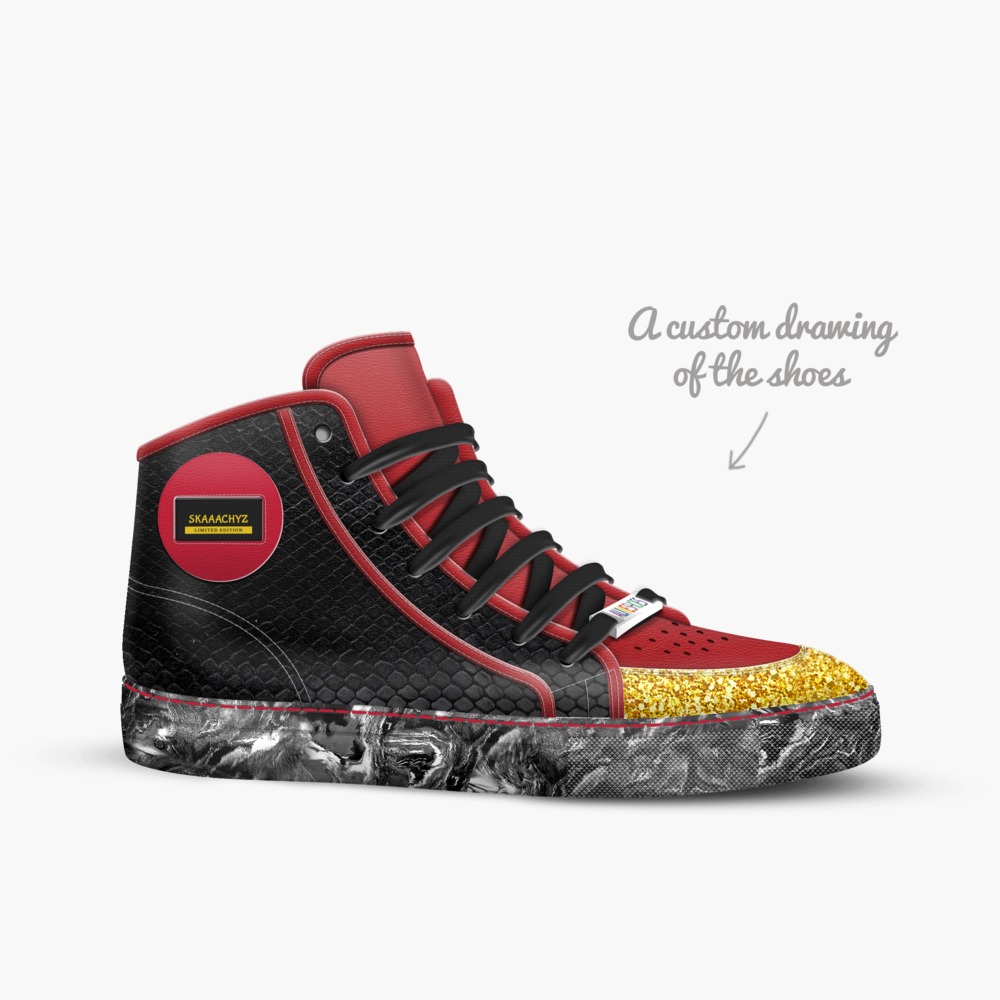SKAAACHYZ limited edition shoe SKAAACHYZ artisan made in Italy shoes by Curtis Knight