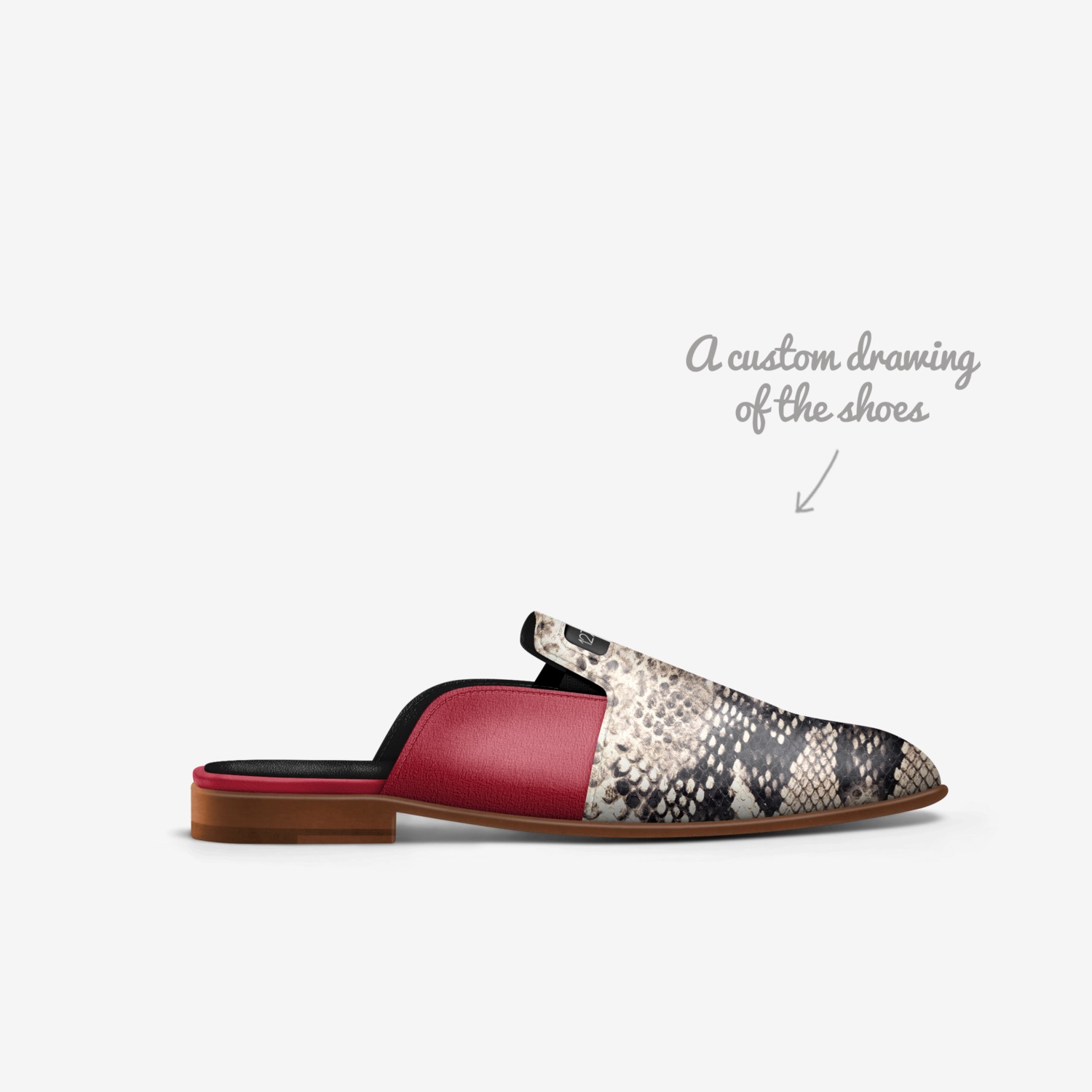 Soles by 127|East custom made in Italy shoes by Nicole Dupree | Sketch view