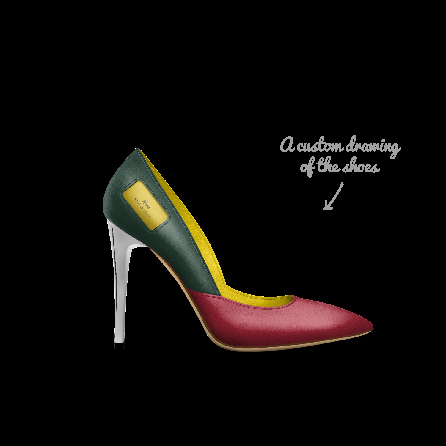 Hers A Custom Shoe concept by Takyla Stone