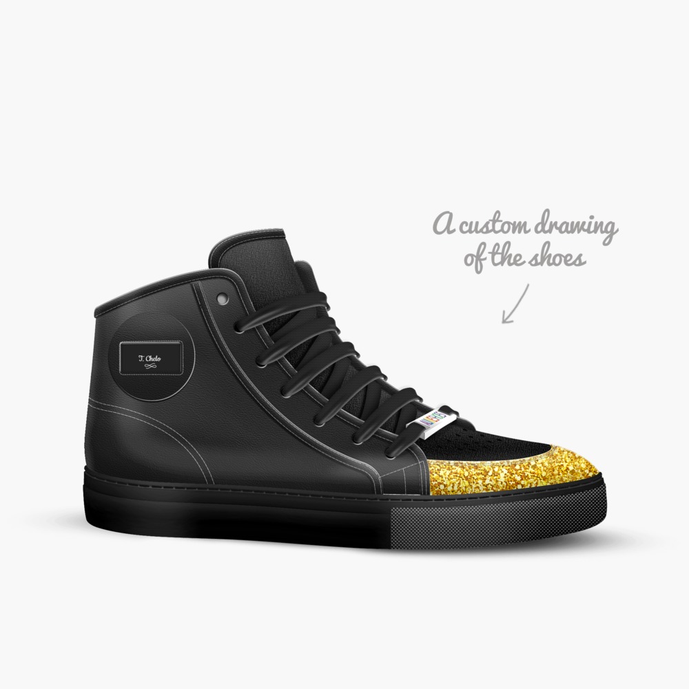 Date Night Gold's limited edition shoe Date Night Gold's artisan made in Italy shoes by Talisa D