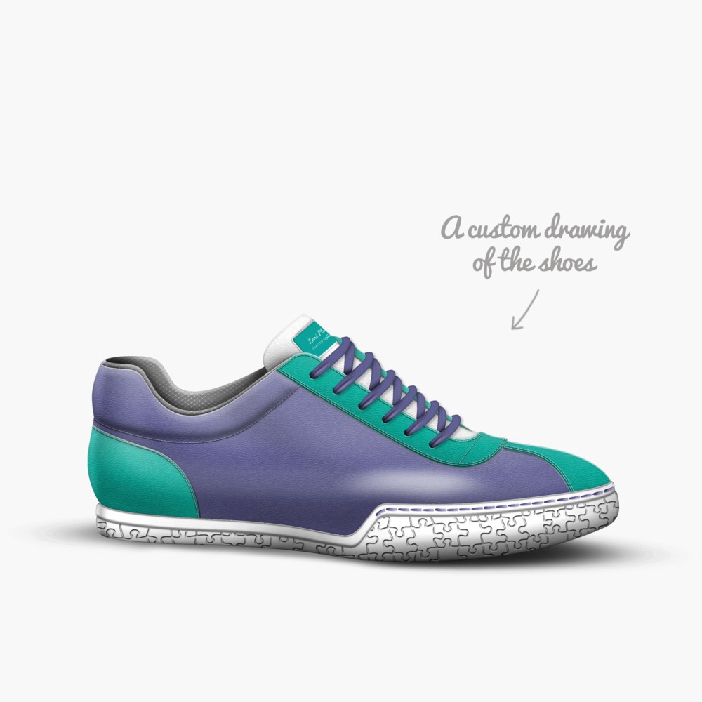 Leni Plush 2 limited edition shoe Leni Plush 2 artisan made in Italy shoes by Delena Rusan
