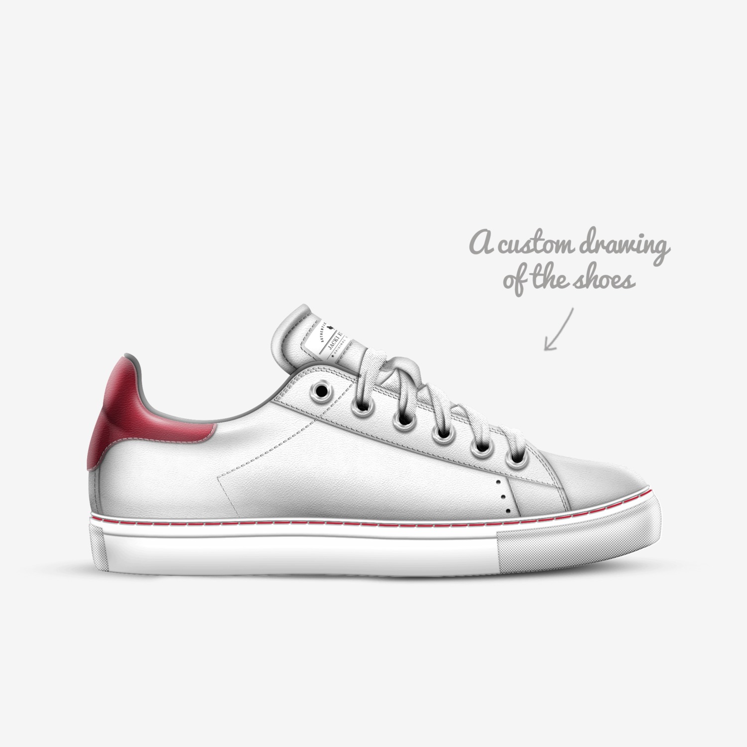 Jacki Easlick custom made in Italy shoes by Jacki Easlick | Sketch view