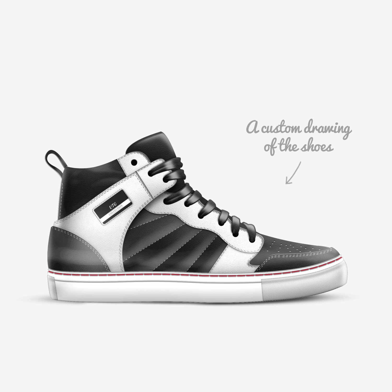 Greatness custom made in Italy shoes by Star Utg | Sketch view