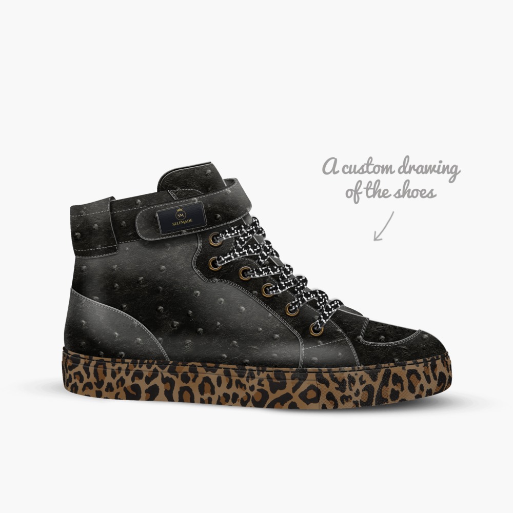 The Black Leopards limited edition shoe The Black Leopards artisan made in Italy shoes by Brian Washington