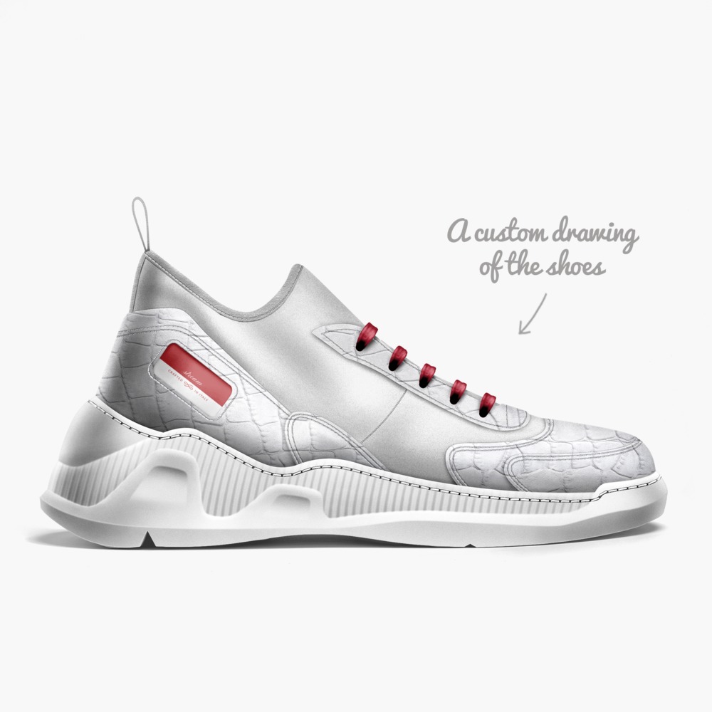 stream artisan made in Italy shoes by Jahni Williams