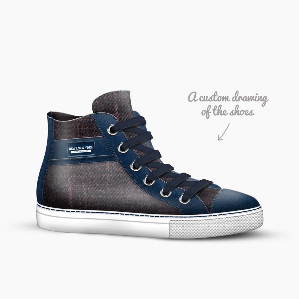 NEWS limited edition shoe NEWS artisan made in Italy shoes by Leon Newman