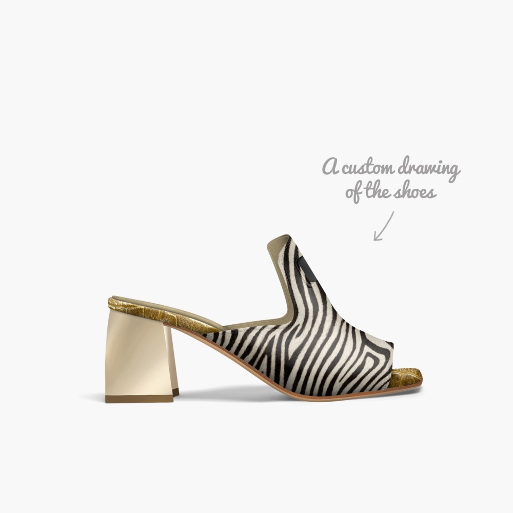 Choobiz limited edition shoe Choobiz artisan made in Italy shoes by Chantal Nchako