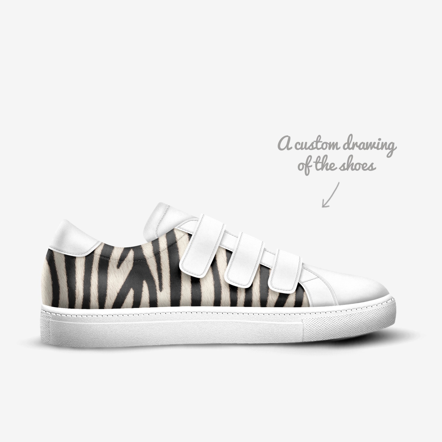 Queen Z custom made in Italy shoes by Lalaine Ricardo Bürkler | Sketch view