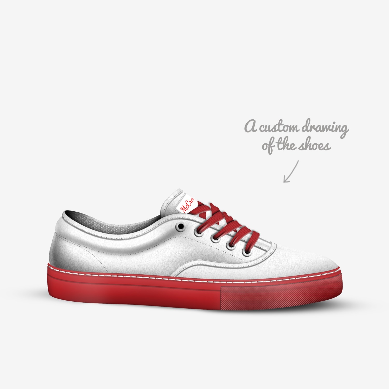 McCrae Cola custom made in Italy shoes by Victor Mccrae | Sketch view