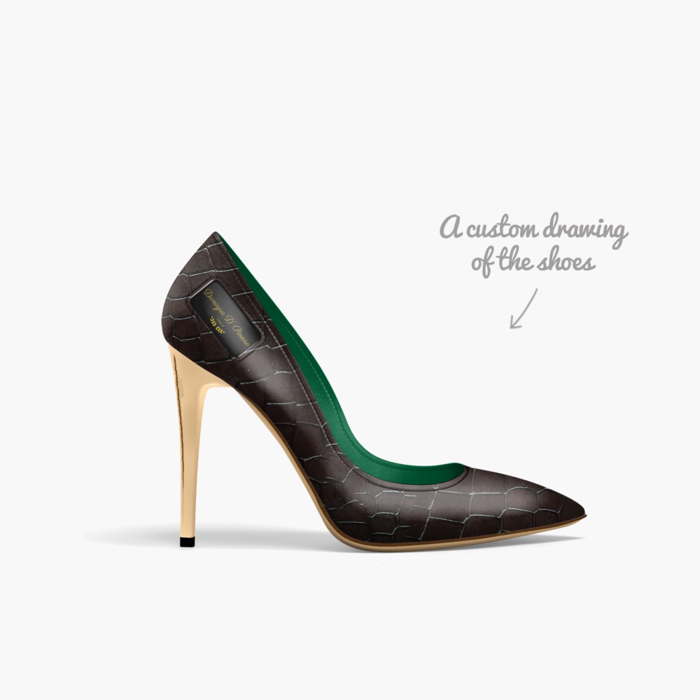 ANDROMEDA limited edition shoe ANDROMEDA artisan made in Italy shoes by Danayra D Pineiro