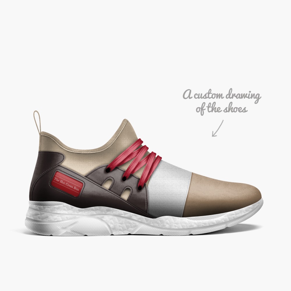 The Hot Cross Bun artisan made in Italy shoes by Paula Perry