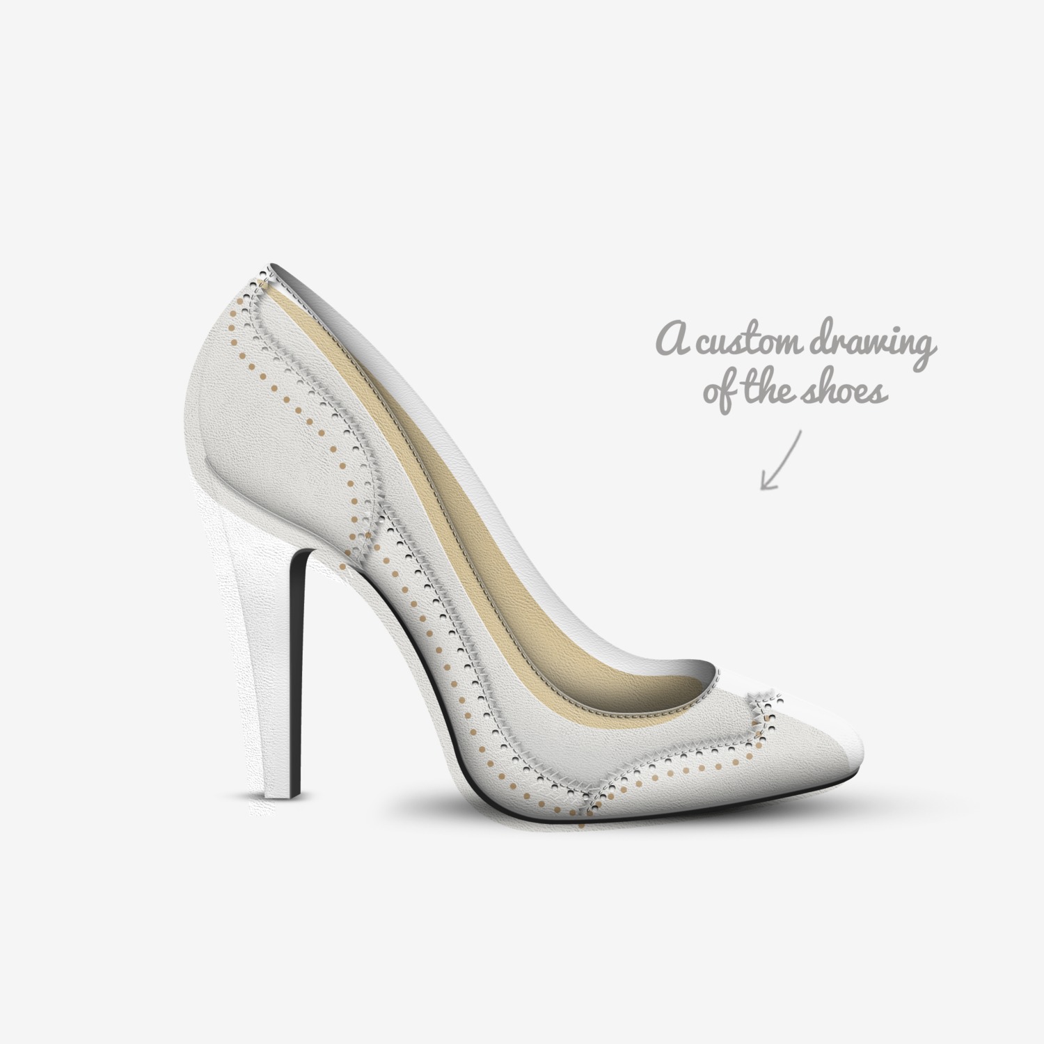 MORLEY custom made in Italy shoes by Sherry Chin | Sketch view