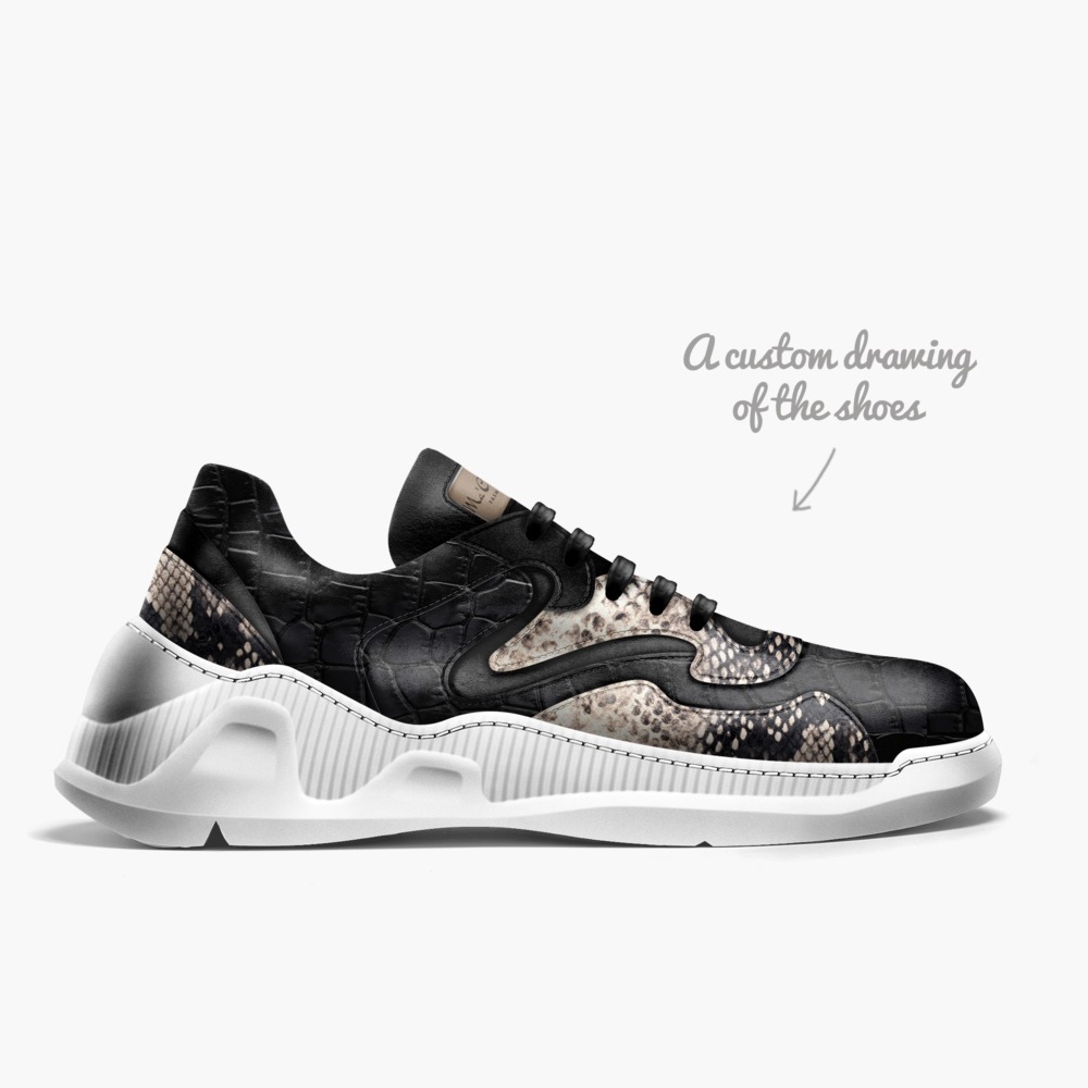 Ma'Clin TEN01's artisan made in Italy shoes by Lakeisha Maclin