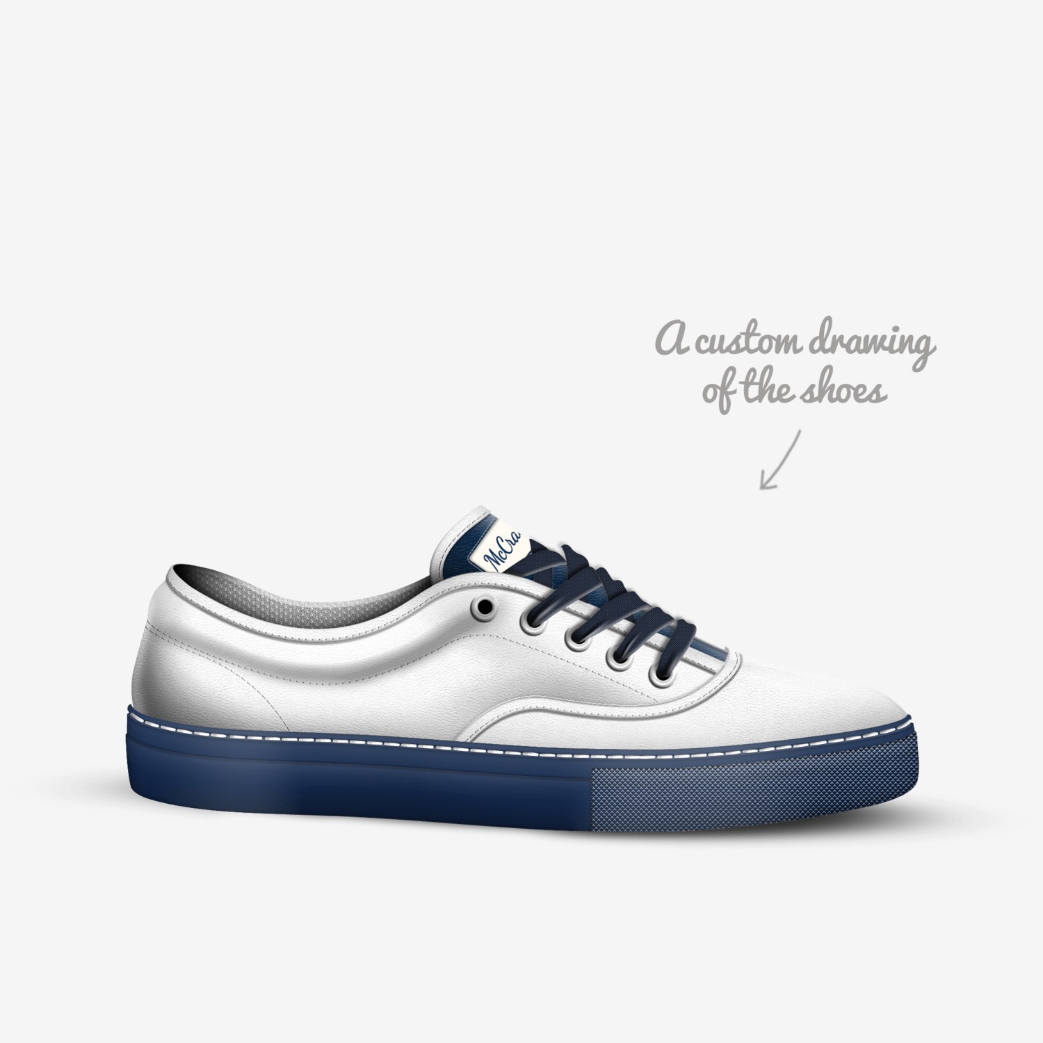 McCrae  custom made in Italy shoes by Victor Mccrae | Sketch view