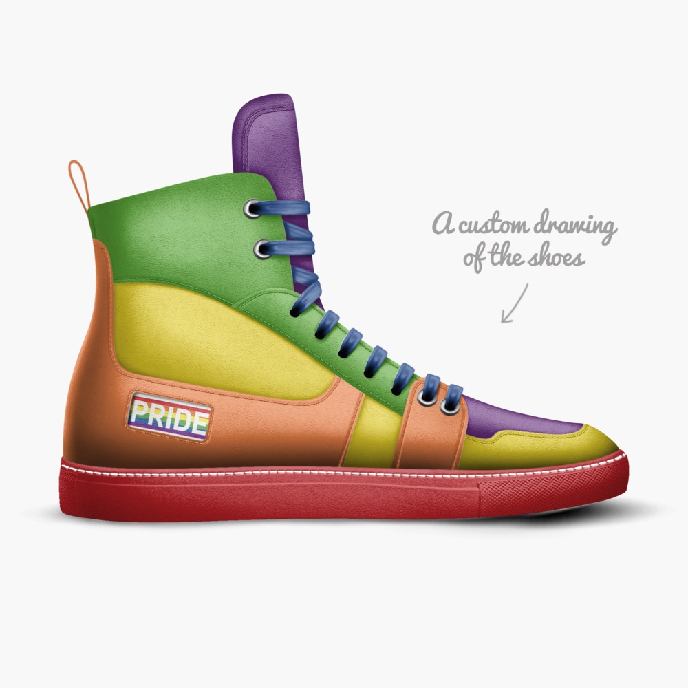 Love Rainbow artisan made in Italy shoes by Dana Myers