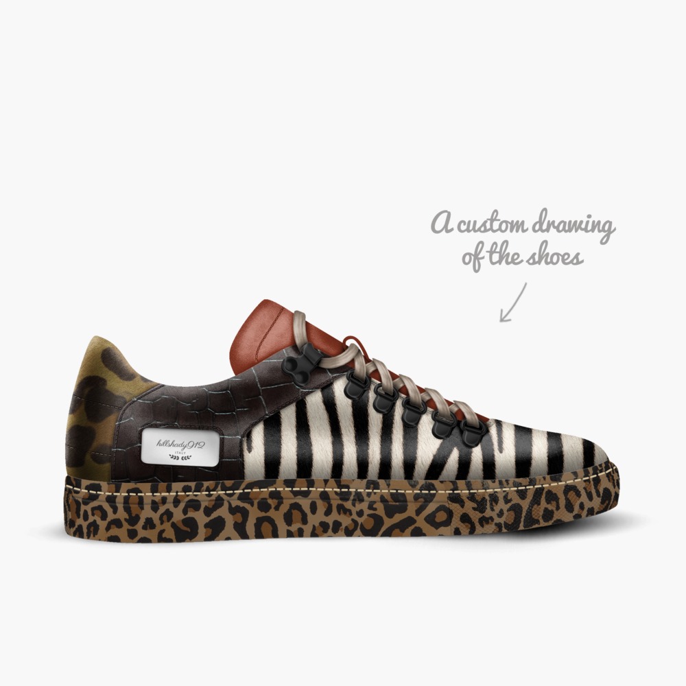 hillshady912 limited edition shoe hillshady912 artisan made in Italy shoes by DeAundre Perry