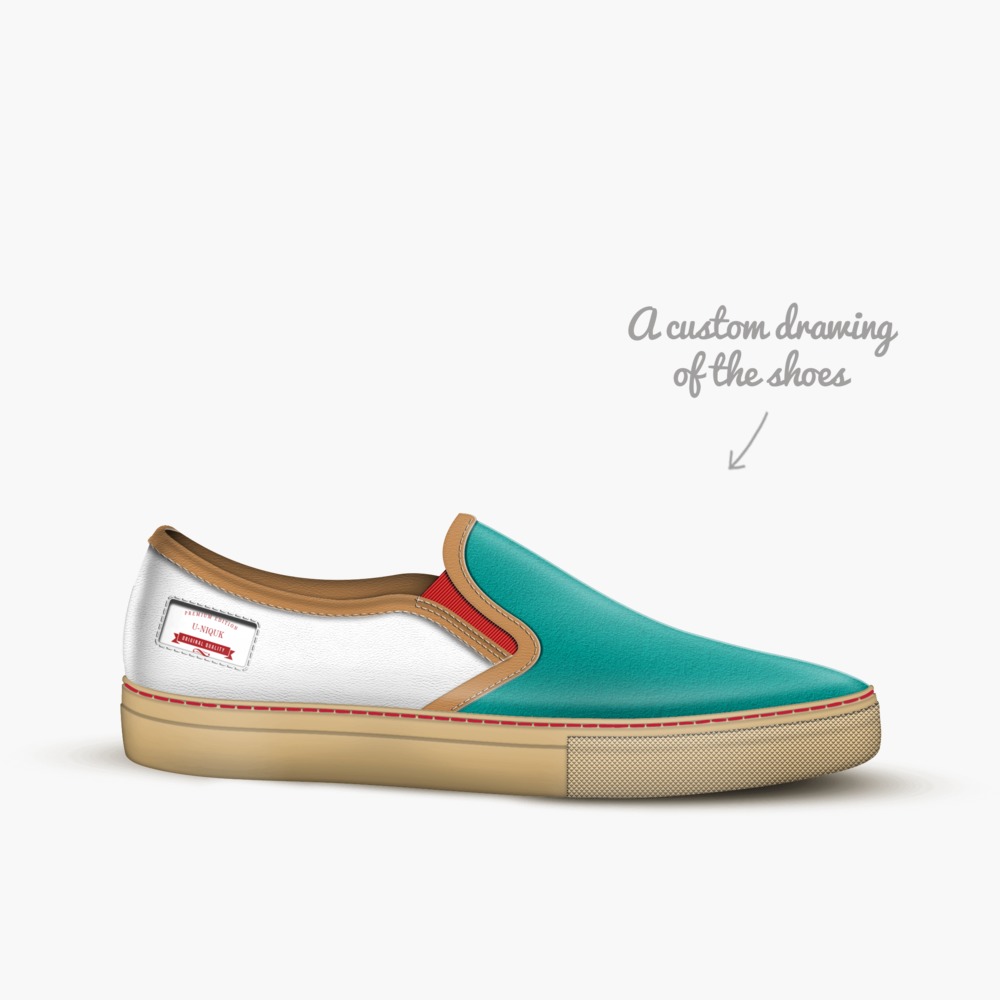U-niquk limited edition shoe U-niquk artisan made in Italy shoes by Kim Lewis